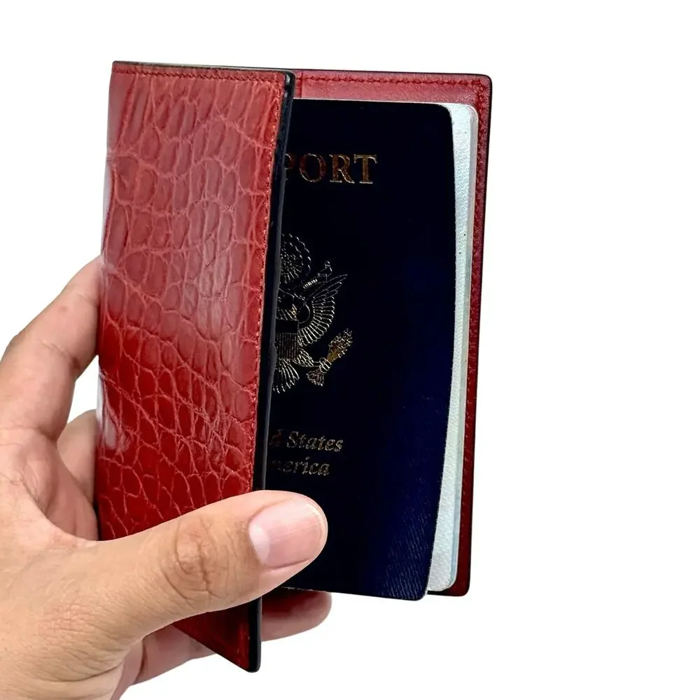 Gucci Crocodile Passport Case - Picture 15 of 15